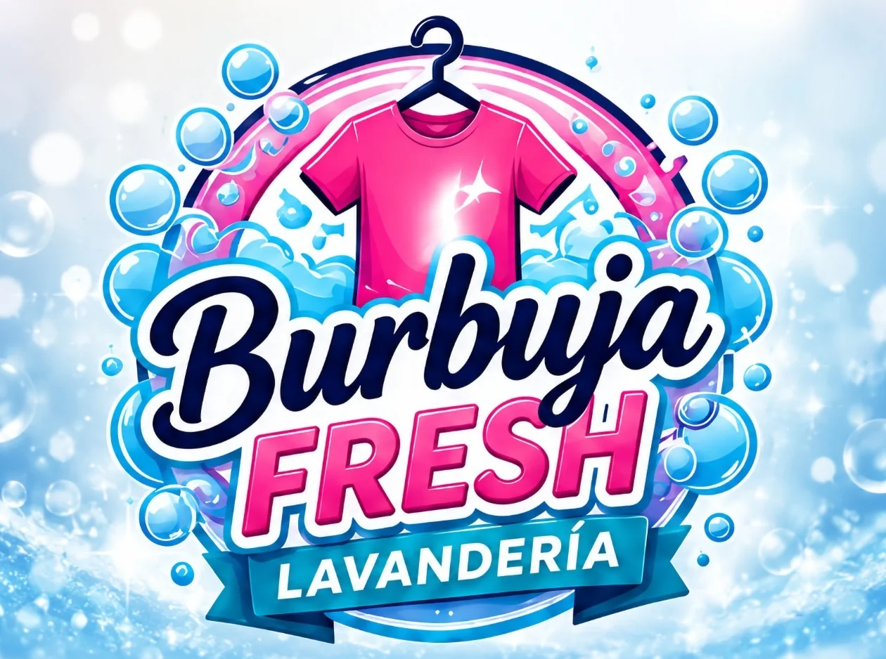 Logo original de Burbuja Fresh Lavandería