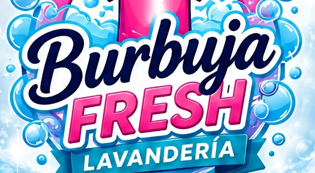 Logo oficial de Burbuja Fresh Lavandería